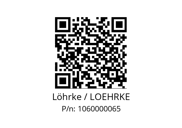   Löhrke / LOEHRKE 1060000065