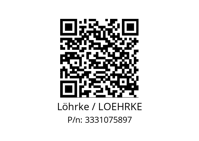   Löhrke / LOEHRKE 3331075897