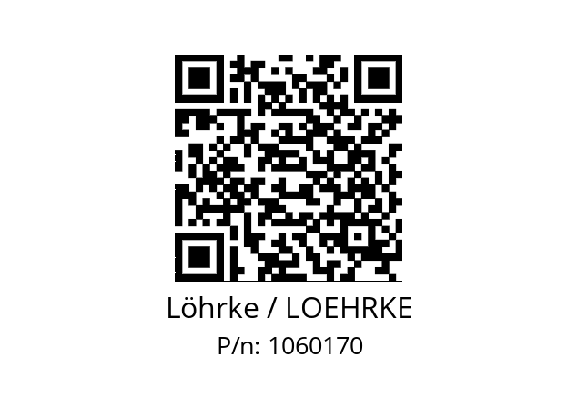   Löhrke / LOEHRKE 1060170