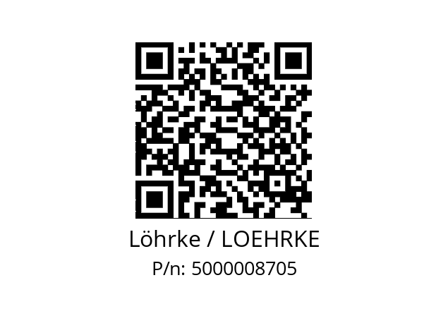   Löhrke / LOEHRKE 5000008705