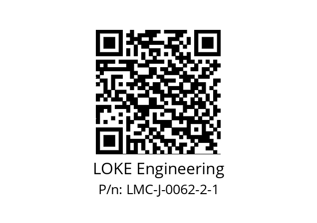   LOKE Engineering LMC-J-0062-2-1