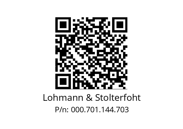   Lohmann & Stolterfoht 000.701.144.703