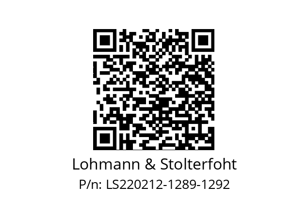   Lohmann & Stolterfoht LS220212-1289-1292