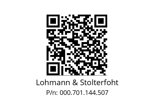   Lohmann & Stolterfoht 000.701.144.507