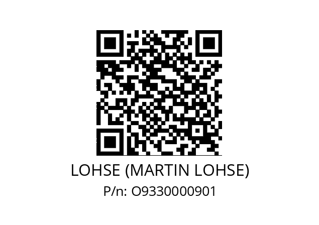   LOHSE (MARTIN LOHSE) O9330000901