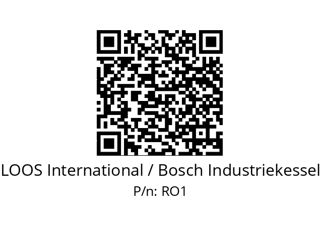   LOOS International / Bosch Industriekessel RO1