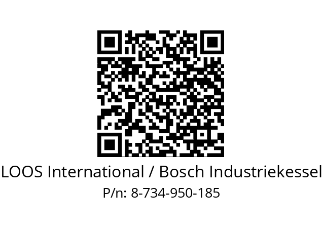   LOOS International / Bosch Industriekessel 8-734-950-185