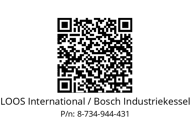   LOOS International / Bosch Industriekessel 8-734-944-431