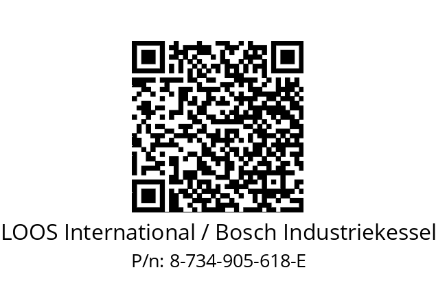   LOOS International / Bosch Industriekessel 8-734-905-618-E