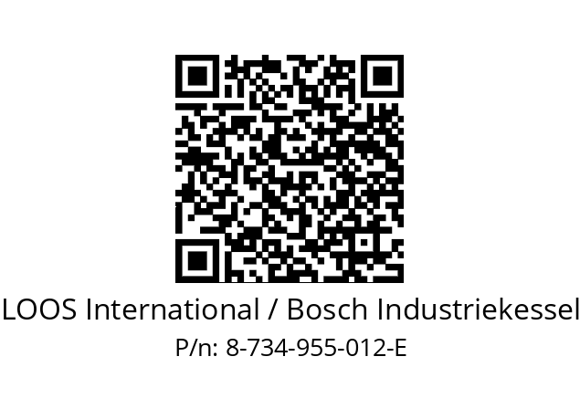   LOOS International / Bosch Industriekessel 8-734-955-012-E