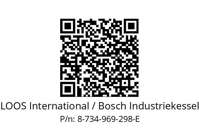   LOOS International / Bosch Industriekessel 8-734-969-298-E