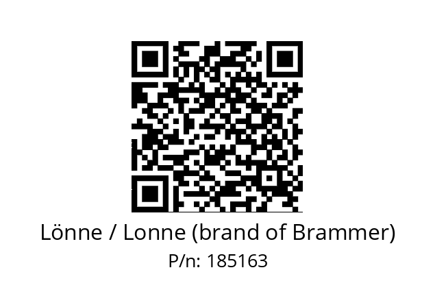   Lönne / Lonne (brand of Brammer) 185163