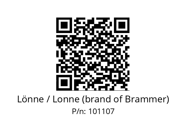   Lönne / Lonne (brand of Brammer) 101107