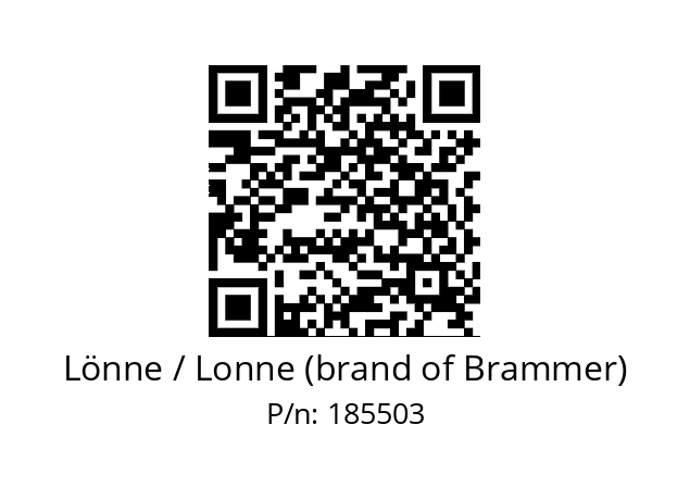   Lönne / Lonne (brand of Brammer) 185503