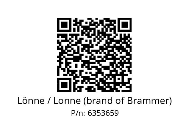   Lönne / Lonne (brand of Brammer) 6353659