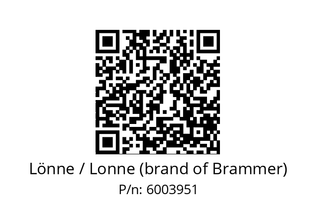   Lönne / Lonne (brand of Brammer) 6003951