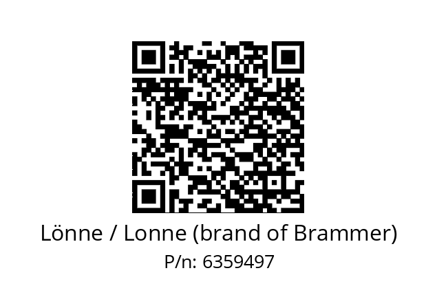   Lönne / Lonne (brand of Brammer) 6359497