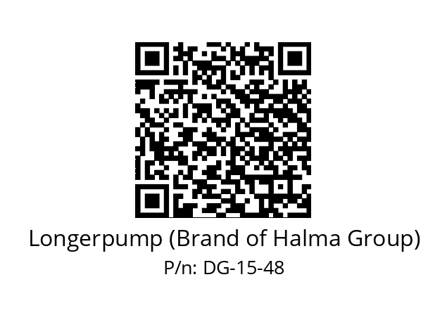   Longerpump (Brand of Halma Group) DG-15-48