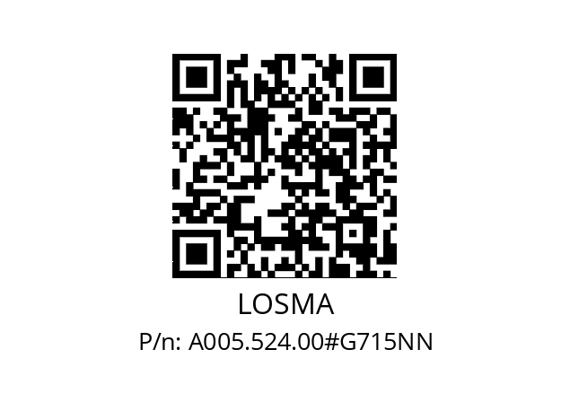   LOSMA A005.524.00#G715NN