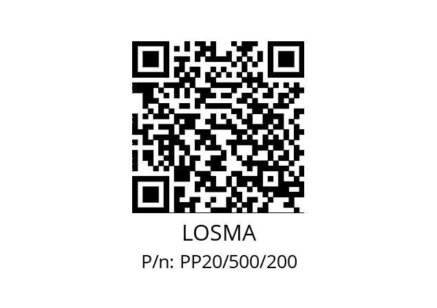   LOSMA PP20/500/200