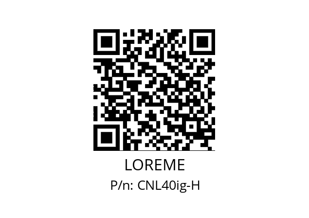   LOREME CNL40ig-H