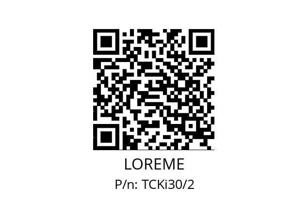   LOREME TCKi30/2