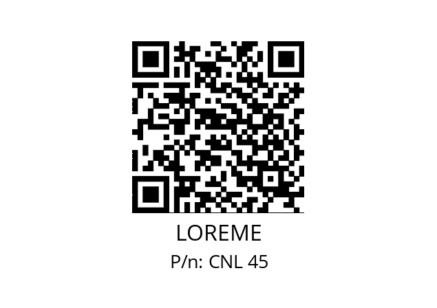   LOREME CNL 45