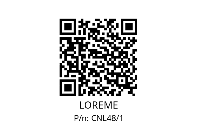   LOREME CNL48/1