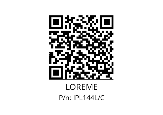   LOREME IPL144L/C