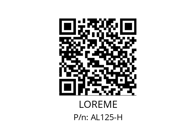   LOREME AL125-H