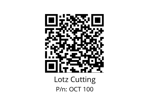   Lotz Cutting OCT 100