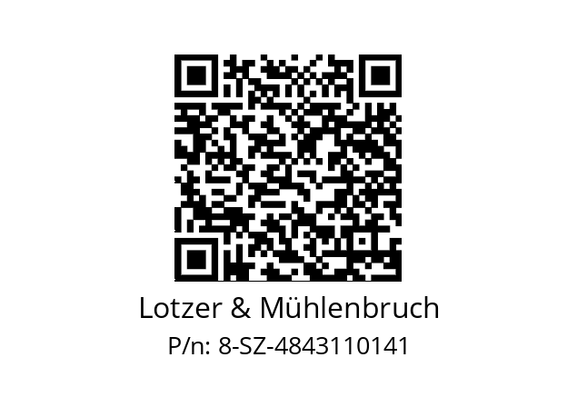   Lotzer & Mühlenbruch 8-SZ-4843110141