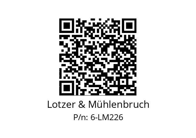   Lotzer & Mühlenbruch 6-LM226