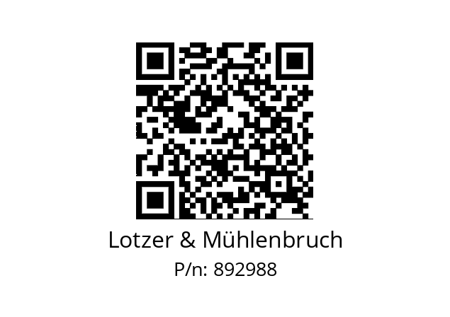   Lotzer & Mühlenbruch 892988