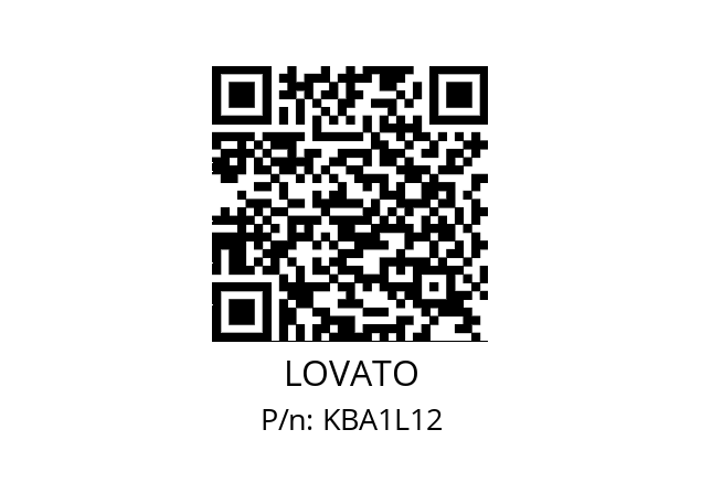   LOVATO KBA1L12