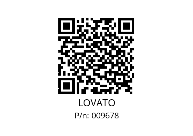   LOVATO 009678