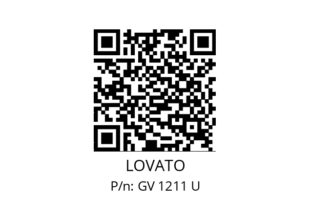   LOVATO GV 1211 U