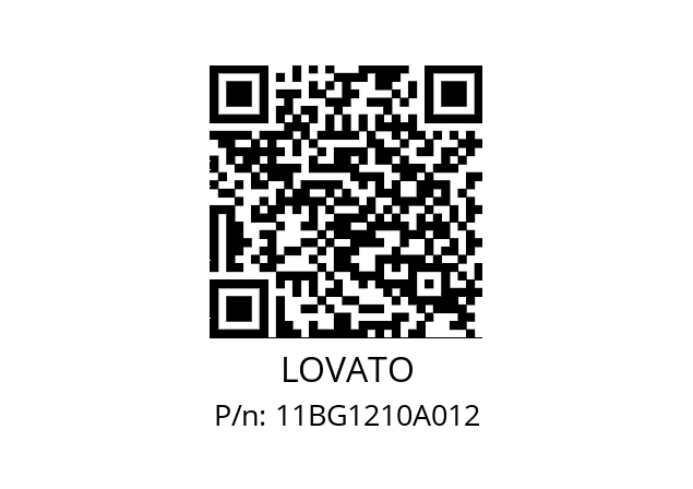   LOVATO 11BG1210A012