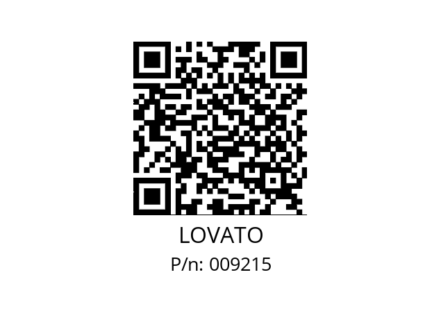   LOVATO 009215