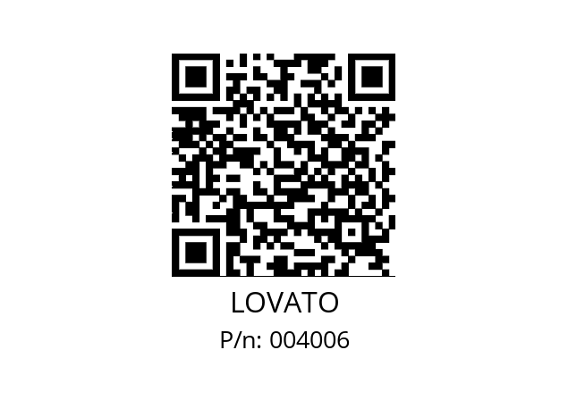   LOVATO 004006