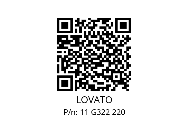   LOVATO 11 G322 220