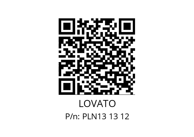   LOVATO PLN13 13 12