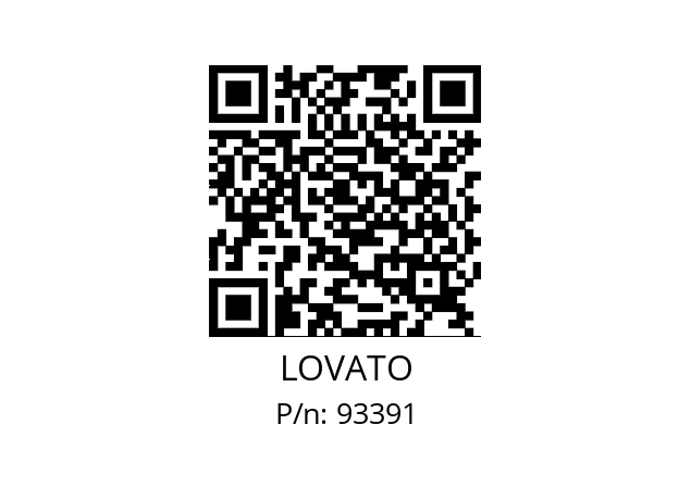   LOVATO 93391