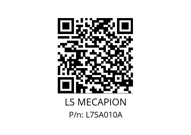   LS MECAPION L7SA010A