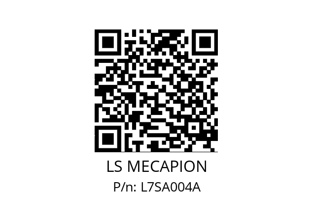   LS MECAPION L7SA004A