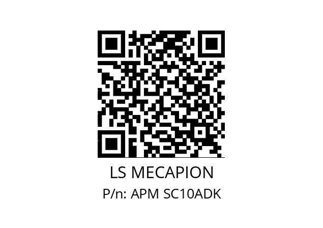   LS MECAPION APM SC10ADK