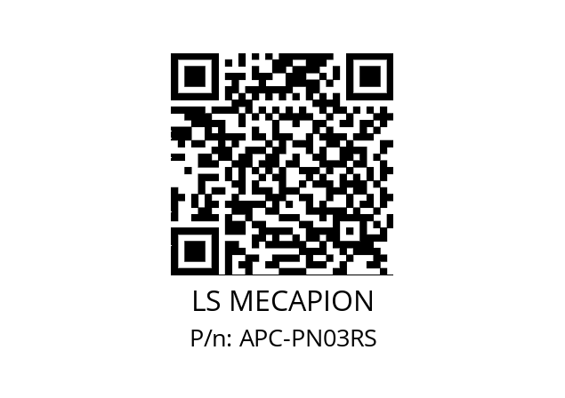   LS MECAPION APC-PN03RS