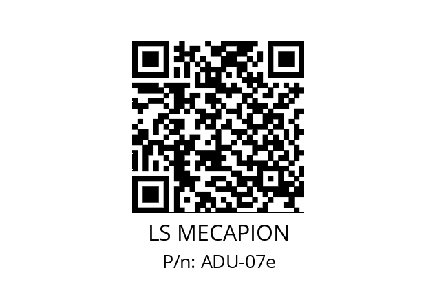   LS MECAPION ADU-07e