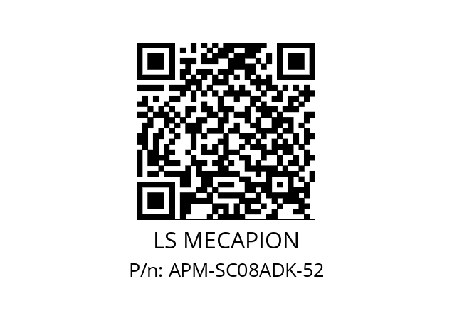   LS MECAPION APM-SC08ADK-52