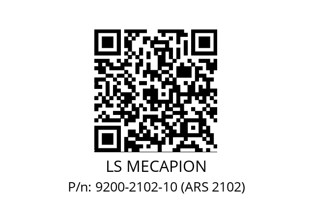   LS MECAPION 9200-2102-10 (ARS 2102)